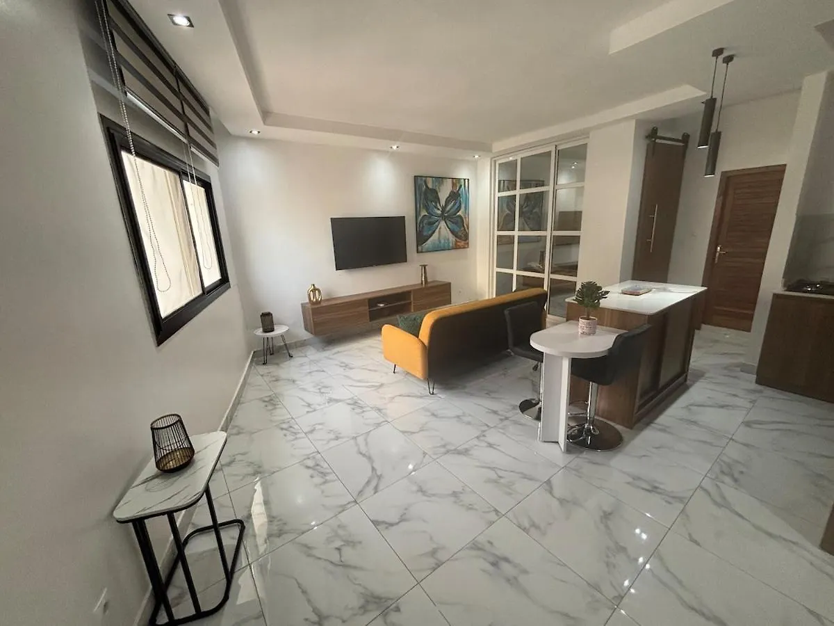 Cozy Modern Loft Mermoz Unlimited Fiber Wifi Lpk4 Dakar 0*,  Senegal